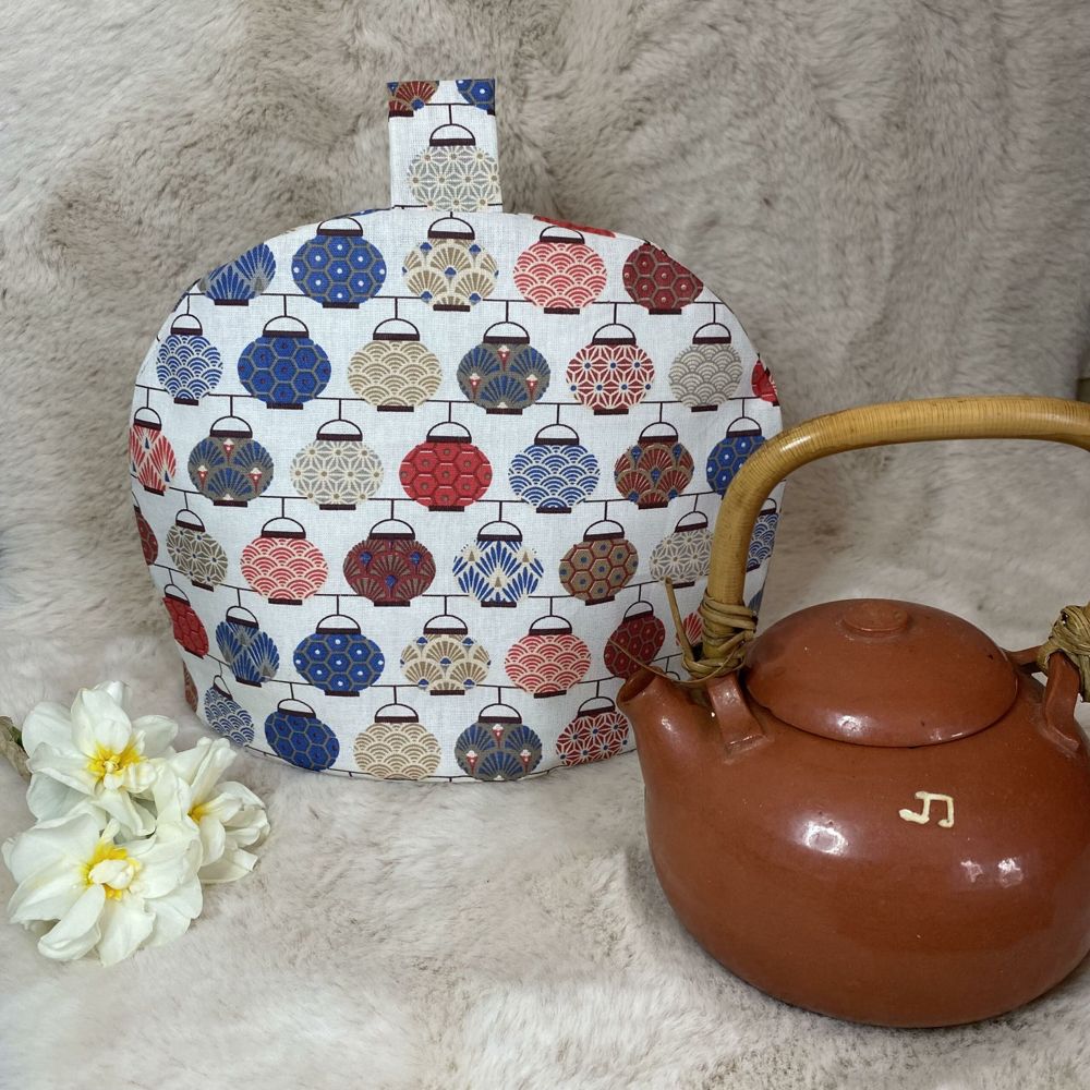 Tea Cover « Théières Multicolores » petit modèle